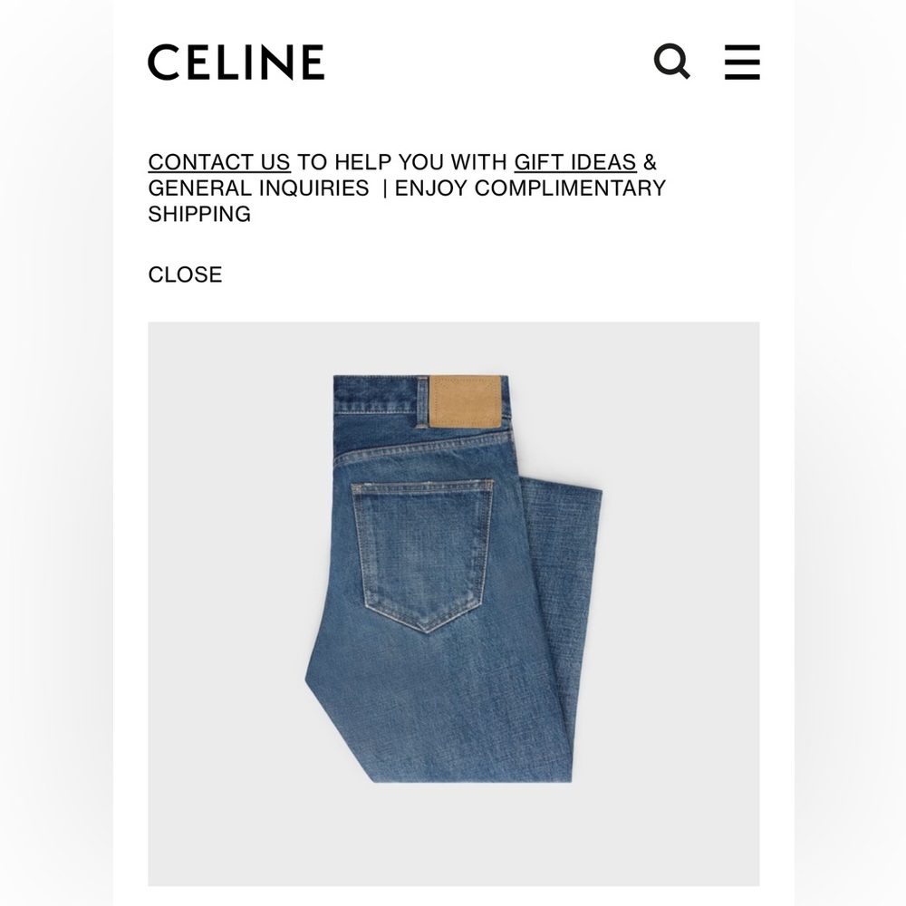 Celine Denim